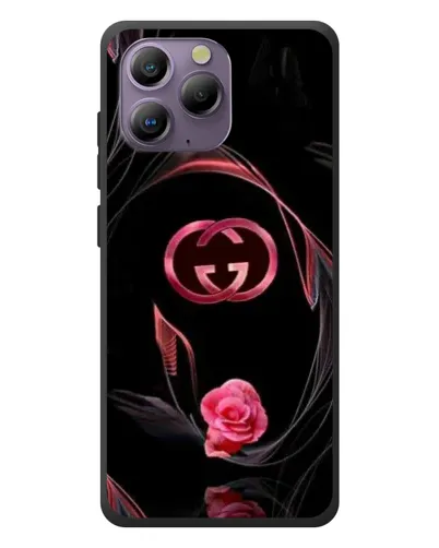 Чохол для Blackview A96 з картинкою «Gucci — неонова троянда»