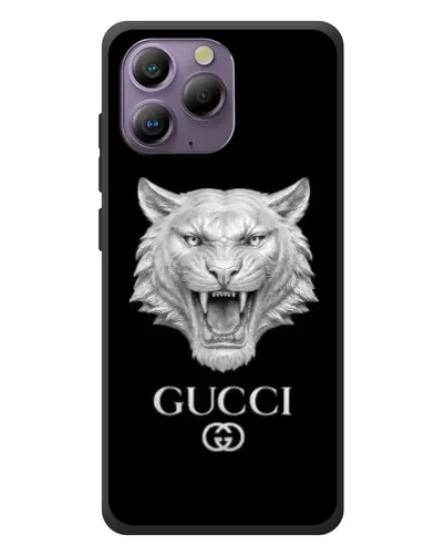 Чохол для Blackview A96 з картинкою «Gucci — срібний лев» Чохол для Blackview A96 з картинкою «Gucci — срібний лев»