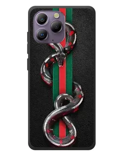 Чохол для Blackview A96 з картинкою «Gucci — змія на смузі»