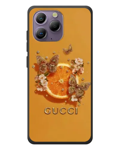 Чохол для Blackview A96 з картинкою «Gucci — золоті метелики» Чохол для Blackview A96 з картинкою «Gucci — золоті метелики»