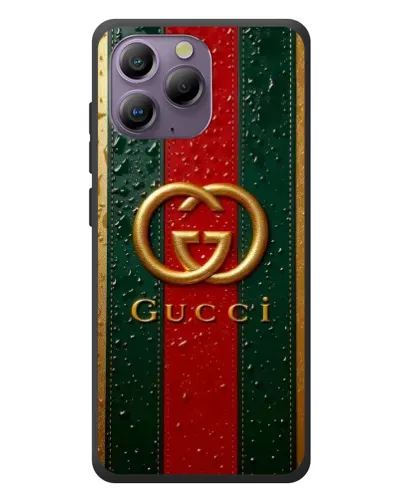 Чохол для Blackview A96 з картинкою «Gucci — фірмова смуга та золото» Чохол для Blackview A96 з картинкою «Gucci — фірмова смуга та золото»