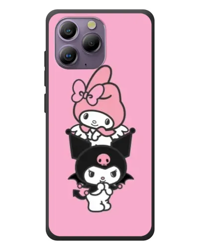 Чохол для Blackview A96 з картинкою «My Melody та Kuromi»