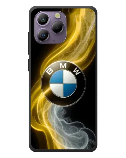 Чохол для Blackview A96 з картинкою «Золотистий дим BMW» Чохол для Blackview A96 з картинкою «Золотистий дим BMW»