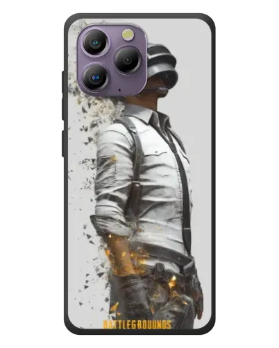 Чохол для Blackview A96 з картинкою «PUBG — боєць у пилу»