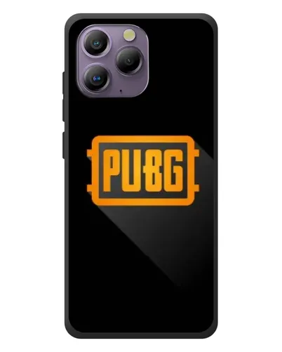Чохол для Blackview A96 з картинкою «PUBG — рамка лого»
