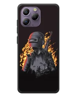 Чохол для Blackview A96 з картинкою «PUBG — вогняний силует» Чохол для Blackview A96 з картинкою «PUBG — вогняний силует»