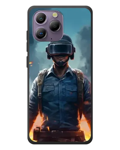 Чохол для Blackview A96 з картинкою «PUBG — реалістичний герой»