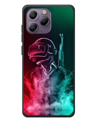 Чохол для Blackview A96 з картинкою «PUBG — вогняний воїн»