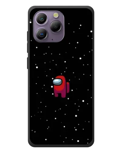 Чохол для Blackview A96 з картинкою «Червоний Among Us»