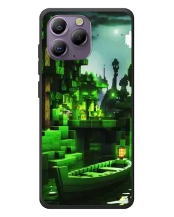 Чехол для Blackview A96 с картинкой «Minecraft лесной пейзаж» Чехол для Blackview A96 с картинкой «Minecraft лесной пейзаж»