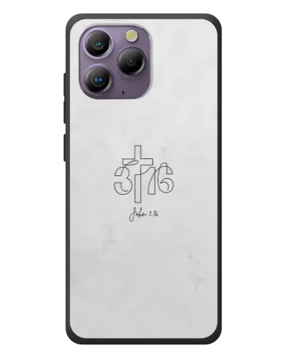 Чехол для Blackview A96 с картинкой «Иоанна 3:16 Крест» Чехол для Blackview A96 с картинкой «Иоанна 3:16 Крест»