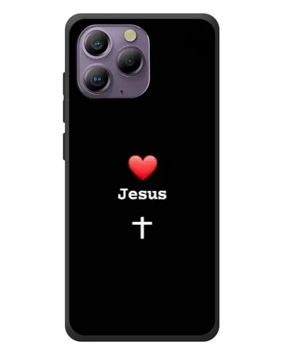 Чехол для Blackview A96 с картинкой «Сердце - Jesus» Чехол для Blackview A96 с картинкой «Сердце - Jesus»