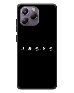 Чехол для Blackview A96 с картинкой «Точки веры J.E.S.U.S.»
