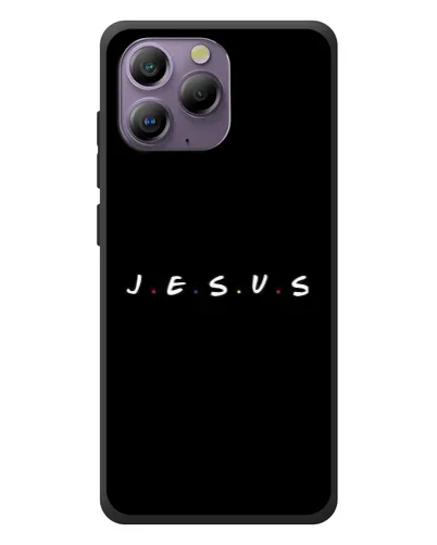 Чехол для Blackview A96 с картинкой «Точки веры J.E.S.U.S.» Чехол для Blackview A96 с картинкой «Точки веры J.E.S.U.S.»