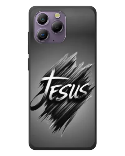Чехол для Blackview A96 с картинкой «Надпись Jesus Graffiti» Чехол для Blackview A96 с картинкой «Надпись Jesus Graffiti»