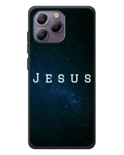 Чехол для Blackview A96 с картинкой «Звездное небо Jesus»