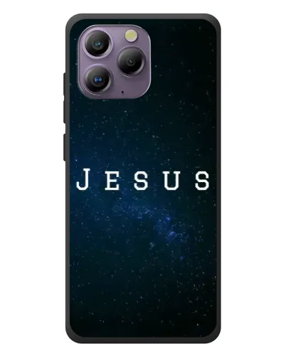 Чехол для Blackview A96 с картинкой «Звездное небо Jesus» Чехол для Blackview A96 с картинкой «Звездное небо Jesus»