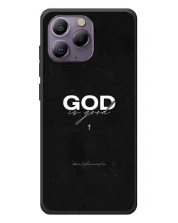 Чехол для Blackview A96 с картинкой «GOD — Бог над всем»