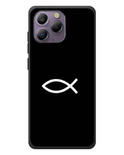 Чехол для Blackview A96 с картинкой «Символ рыбы Jesus» Чехол для Blackview A96 с картинкой «Символ рыбы Jesus»