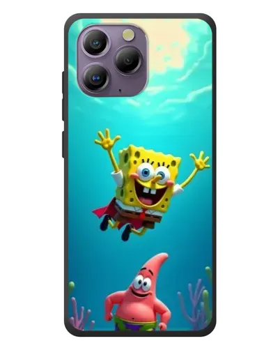 Чехол для Blackview A96 с картинкой «Спанч Боб под водой» Чехол для Blackview A96 с картинкой «Спанч Боб под водой»