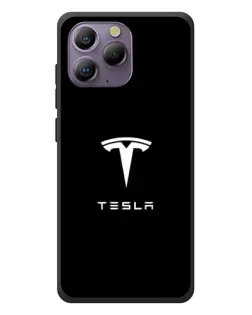 Чохол для Blackview A96 з картинкою «Tesla White Logo» Чохол для Blackview A96 з картинкою «Tesla White Logo»