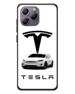 Чохол для Blackview A96 з картинкою «Tesla White Style» Чохол для Blackview A96 з картинкою «Tesla White Style»