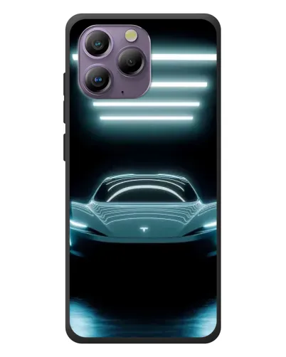 Чохол для Blackview A96 з картинкою «Tesla в неоні» Чохол для Blackview A96 з картинкою «Tesla в неоні»