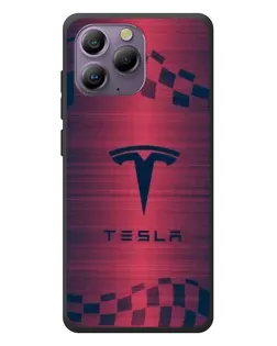 Чохол для Blackview A96 з картинкою «Тесла червоний карбон» Чохол для Blackview A96 з картинкою «Тесла червоний карбон»
