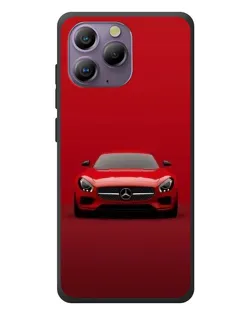 Чохол для Blackview A96 з картинкою «Червоний Mercedes AMG»