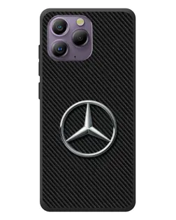 Чохол для Blackview A96 з картинкою «Карбоновий Mercedes стиль»