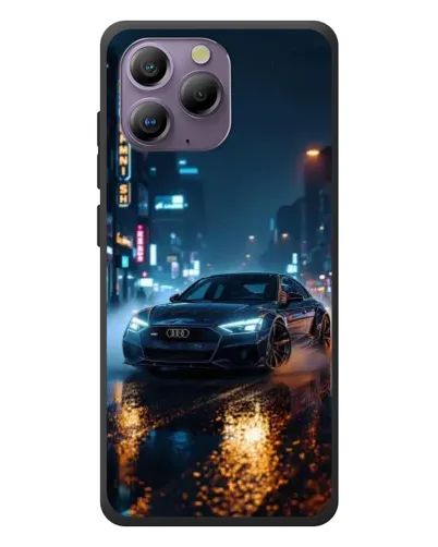 Чохол для Blackview A96 з картинкою «Нічне місто та Audi» Чохол для Blackview A96 з картинкою «Нічне місто та Audi»
