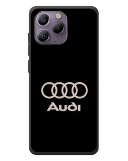 Чохол для Blackview A96 з картинкою «Audi — золотий логотип»