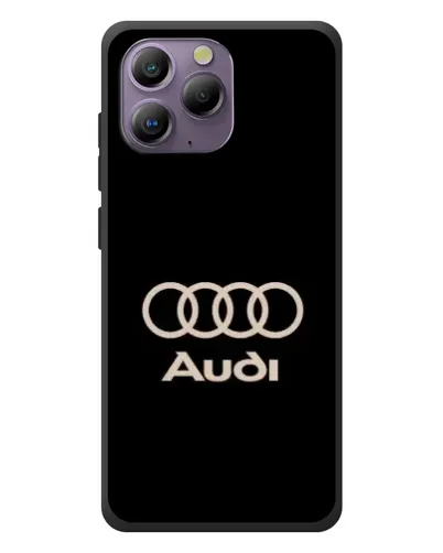 Чохол для Blackview A96 з картинкою «Audi — золотий логотип» Чохол для Blackview A96 з картинкою «Audi — золотий логотип»