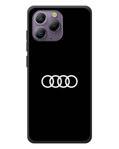 Чохол для Blackview A96 з картинкою «Audi White Logo» Чохол для Blackview A96 з картинкою «Audi White Logo»