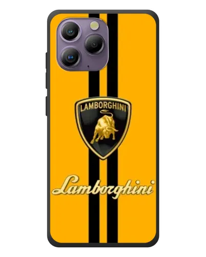 Чохол для Blackview A96 з картинкою «Lamborghini Stripe жовтий»