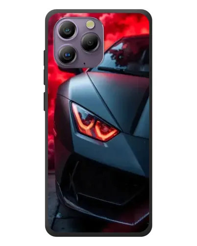 Чохол для Blackview A96 з картинкою «Lamborghini червоне сяйво»