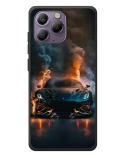 Чохол для Blackview A96 з картинкою «Lamborghini димна естетика»