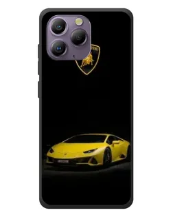 Чохол для Blackview A96 з картинкою «Lamborghini жовтий акцент»