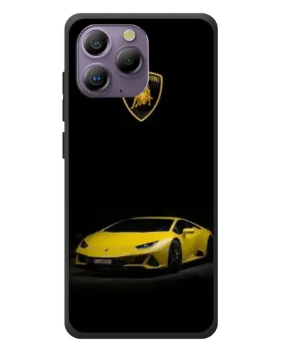 Чохол для Blackview A96 з картинкою «Lamborghini жовтий акцент»