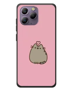 Чохол для Blackview A96 з картинкою «Pusheen серце»