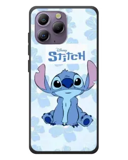Чехол для Blackview A96 с картинкой «Stitch среди цветов» Чехол для Blackview A96 с картинкой «Stitch среди цветов»