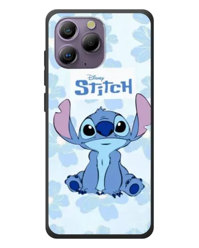 Чехол для Blackview A96 с картинкой «Stitch среди цветов» Чехол для Blackview A96 с картинкой «Stitch среди цветов»