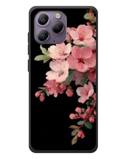 Чехол для Blackview A96 с картинкой «Розовая ветка сакуры»