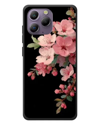Чехол для Blackview A96 с картинкой «Розовая ветка сакуры»
