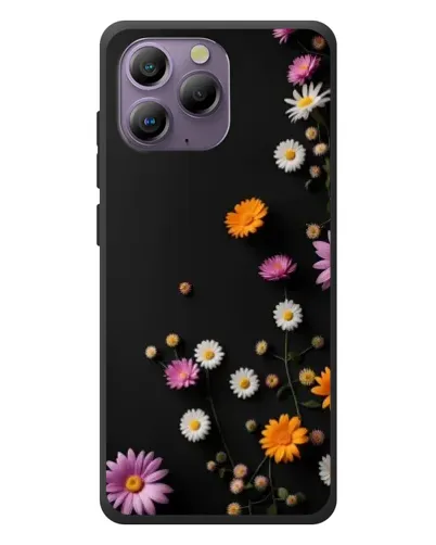 Чехол для Blackview A96 с картинкой «Цветочная композиция»