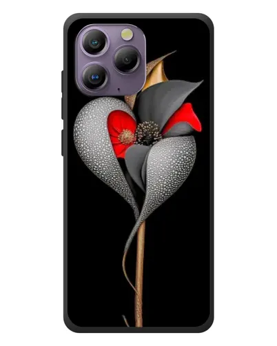 Чехол для Blackview A96 с картинкой «Серебряный фантазийный цветок» Чехол для Blackview A96 с картинкой «Серебряный фантазийный цветок»