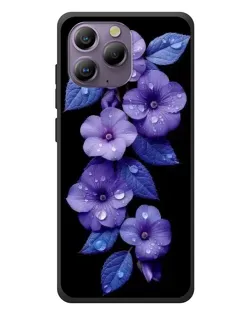 Чехол для Blackview A96 с картинкой «Фиолетовые цветы с росою» Чехол для Blackview A96 с картинкой «Фиолетовые цветы с росою»