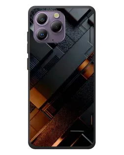 Чохол для Blackview A96 з картинкою «Чорні геометричні блоки» Чохол для Blackview A96 з картинкою «Чорні геометричні блоки»