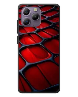Чохол для Blackview A96 з картинкою «Червона глянцева сітка» Чохол для Blackview A96 з картинкою «Червона глянцева сітка»