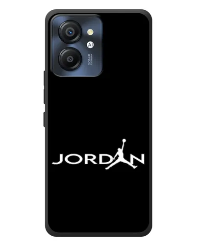 Чехол для Blackview Color 8 с картинкой «Jordan White Logo» Чехол для Blackview Color 8 с картинкой «Jordan White Logo»